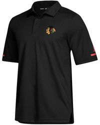 adidas - Nhl Chicago Blackhawks Gameday Polo D78293" - Lyst