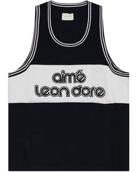 Aimé Leon Dore - Knit Basketball Jersey Ss24Ks020" - Lyst