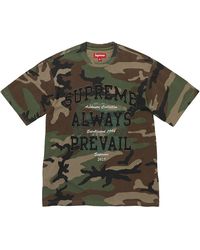 Supreme - Always Prevail Short-Sleeve Top "Fw25 - Lyst