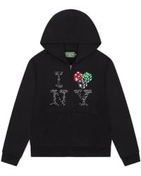 DENIM TEARS - “I Love Ny” Zip-Up Hoodie Dt275" - Lyst