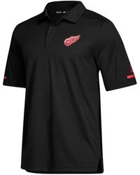 adidas - Nhl Detroit Wings Game Day Polo D78093" - Lyst