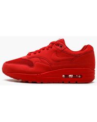 Nike Air Max 1 Premium Leather Ale Brown/ Golde Beige for Men | Lyst