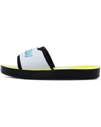 PUMA - Logo Pool Slides - Lyst
