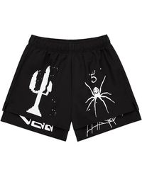 Sp5der - Vaa Double Layer Short "Virgil Abloh - Lyst