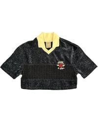 Kith - Spencer Bonded Chenille Polo Shirt "Nocturnal" Khw030352 413" - Lyst
