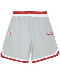 Mitchell & Ness - Alternate Shorts "Ncaa Ohio State Buckeyes 1991" Ashr3452 Ost91Pppsilv" - Lyst
