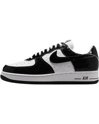 Nike - Air Force 1 Cracked Leather Sneakers - Lyst