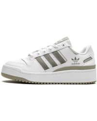 adidas - Forum Bold Stripes "white Silver Pebble" Shoes - Lyst