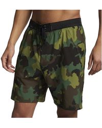Hurley - Phantom Alpha Trainer Camo Shorts 18" "Cargo Khaki" Bq0250-325" - Lyst