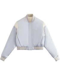 Kith - Landry Varsity Cropped Bomber "Pastel" Khw010187 431" - Lyst