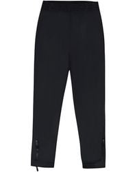 Rhude - Reversed Nylon Track Pants Rhd Mbtm 0278 Blac" - Lyst