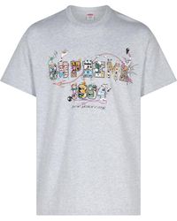 Supreme - Varsity T-Shirt "Ss24" Su466" - Lyst