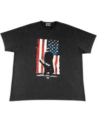 Kith - Johnny Cash American Flag Vintage T-Shirt Khm033588 001" - Lyst