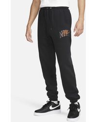 Nike - Club Fleece Cuffed Trousers /Safety" Fv4453 010" - Lyst