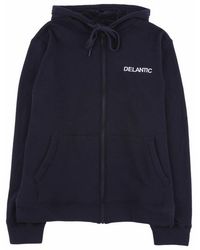 Delantic - Ea Velour-Lined Zip Hoodie "East Atlanta" Dela010" - Lyst