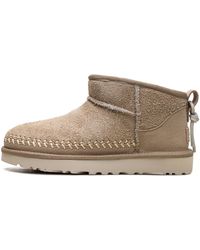 UGG - Classic Ultra Mini Biarritz Boot "Mustard Seed" 1171538 Mdsd" - Lyst