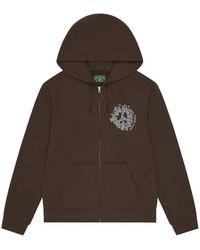 DENIM TEARS - Denim University Zip Hoodie Dt462" - Lyst
