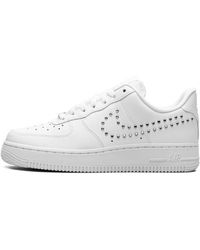 Nike - Air Force 1 Lo "white / Metallic Silver" Shoes - Lyst