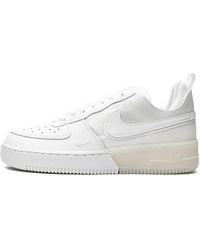Nike - Air Force 1 React "Triple" Dm0573 100" - Lyst