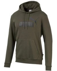 PUMA - Essentials Big Logo Fleece Hoodie 580685 15" - Lyst