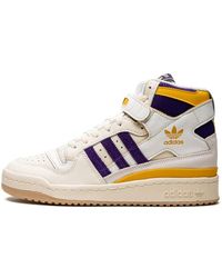 adidas - Forum 84 High "lakers" Shoes - Lyst