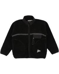 Gramicci - Knit Jq Tape Fleece Jacket "And Wander - Lyst
