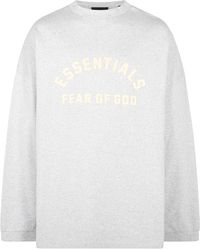 Fear Of God - Heavy Jersey Ls Tee "Light Heather" 125Sp242016F" - Lyst