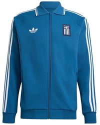 adidas - Greece Away Anthem Jacket "Dusky Petrol" Kq9584" - Lyst