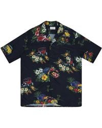 Rhude - Hot Rod Hawaiian Girl Button-Up Shirt Rhd Mtps 0150 Mult" - Lyst