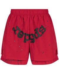 Sp5der - Og Web Double Layer Short 02" - Lyst