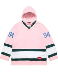 Supreme - Polartec Hooded Hockey Jersey "Fw25 - Lyst