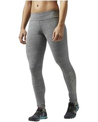 Reebok - Elements Big Logo Legging Aj3767" - Lyst