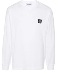 Stone Island - Long Sleeves T-Shirt 2100031 S0013 V0001" - Lyst