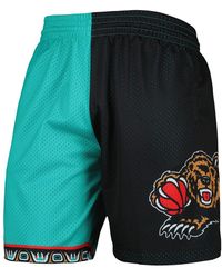Mitchell & Ness - Split Swingman Shorts "Nba Vancouver Grizzlies 1998" Smsh4855 Vgr98Ppptlbk" - Lyst