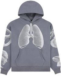 Pleasures - Dysfunction Pullover Hoodie P26Sp014-Gry" - Lyst