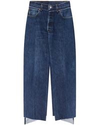 Vetements - Iconic Cut-Up Jeans Vtm-Wjns-0001" - Lyst