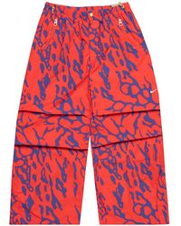 Nike - Project F.R.O.G. Parachute Trousers "Light Crimson Deep Night Light Lemon Twist" Hq0467 635" - Lyst
