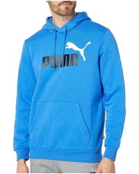 PUMA - Essential+ Big Logo Fleece Hoodie "Nebulas" 846849 75" - Lyst