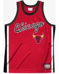 Mitchell & Ness - Nba Team Heritage Tank Bulls 75-84 "University" Ttnklg18056 Cbuscar75" - Lyst