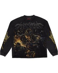 GODSPEED NEW YORK - Steel Sharpens Steel Ls T-Shirt Wash" Gs623" - Lyst