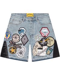 GODSPEED NEW YORK - Patchwork Denim Shorts V2 Lbhcpk9I" - Lyst