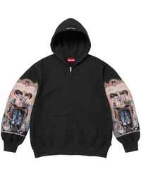 Supreme - Michael Jackson Dangerous Zipup Hooded Sweatshirt "Fw25 - Lyst