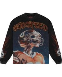 GODSPEED NEW YORK - Morale Ls T-Shirt Wash" Gs Moral Lsblkwsh" - Lyst
