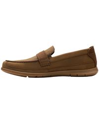Clarks - Flexway Band "Beeswax Suede" 26181971" - Lyst