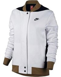 Nike - Tech Fleece Destroyer Track Jacket 835544 100" - Lyst