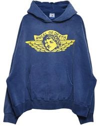 SAINT Mxxxxxx - Angel Of Death Logo Hooded Sweatshirt Sm Ys1 0000 044" - Lyst