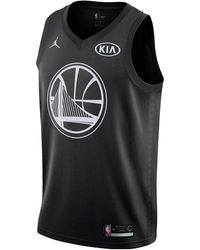 Nike - Air Jordan Gs Warriors Swingman Jersey "2018 Allstar" 9Z2B7By3P Curry" - Lyst