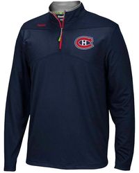 Reebok - Baselayer 1/4 Zip Pullover "Nhl Montreal Canadiens" M95071" - Lyst