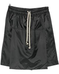 Moncler - Rick Owens Woven Kilt Shorts Mon32" - Lyst