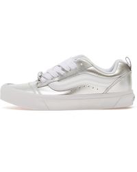 Vans - Knu Skool "Metallic Leather" Vn000E9Xslv1" - Lyst
